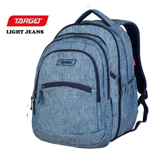 Picture of TARGET BACKPACK 2 IN 1 LIGHT JEANS
